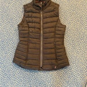 Joules Women's Quilted Puffer Vest - Olive